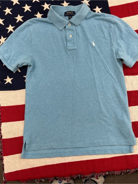 Polo Ralph Lauren Other - Polo by Ralph Lauren Sky Blue Short-Sleeve Classic Polo Boys Size Large 14/16